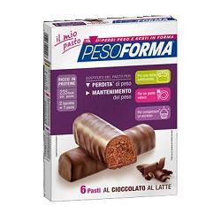 PESOFORMA BARRETTA CIOCCOLATO LATTE 12 X 31 G - Metafarm