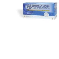 FLUSPACER DISTANZIATORE AEROSOL TRASPARENTE 310 ML CON MASCHERINA IN GOMMA TERMOPLASTICA FLESSIBILE - Metafarm
