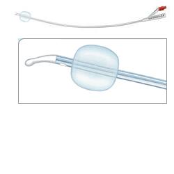 CATETERE FOLEY IN SILICONE PER ADULTI BRILLANT PLUS 2 VIE SENZA SCANALATURE CH16 LUNGHEZZA 41 CM PALLONCINO 10 ML PUNTA TIEMANN 2 FORI 1 PEZZO - Metafarm
