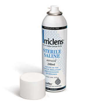 IRRICLENS SOLUZIONE SALINA SPRAY PER DETERSIONE FERITE 240 ML - Metafarm