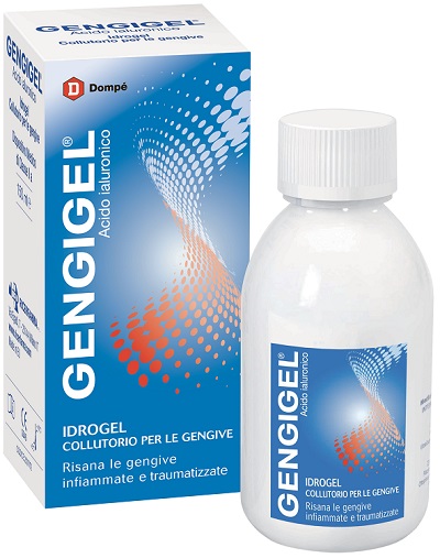COLLUTORIO PER GENGIVE GENGIGEL IDROGEL FLACONE 150 ML - Metafarm
