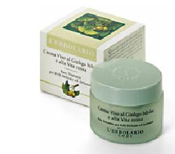 CREMA VISO GINKGO BILOBA E VITE ROSSA 50 ML - Metafarm