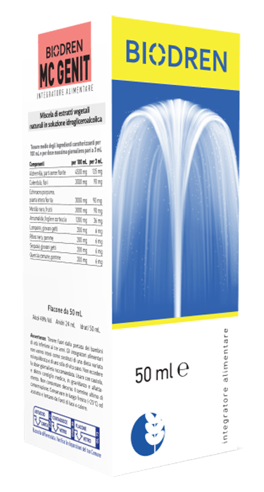 BIODREN MC GENIT SOLUZIONE IDROALCOLICA 50 ML - Metafarm