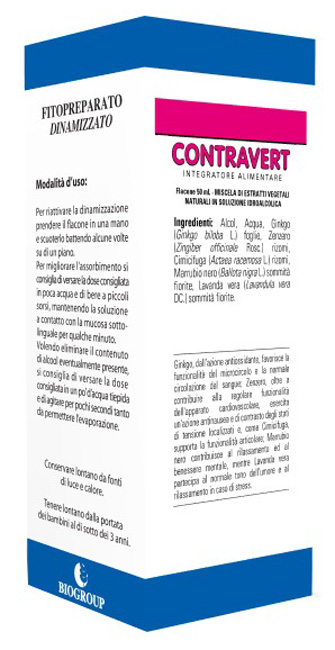 CONTRAVERT 50 ML SOLUZIONE IDROALCOLICA - Metafarm