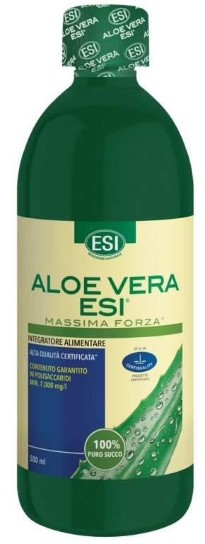 ESI ALOE VERA SUCCO MASSIMA FORZA 500 ML - Metafarm