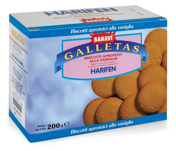 HARIFEN GALLETAS BISCOTTO SECCO 200 G - Metafarm