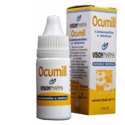 SOLUZIONE LUBRIFICANTE OCUMILL CAMOMILLA MALVA 15 ML - Metafarm