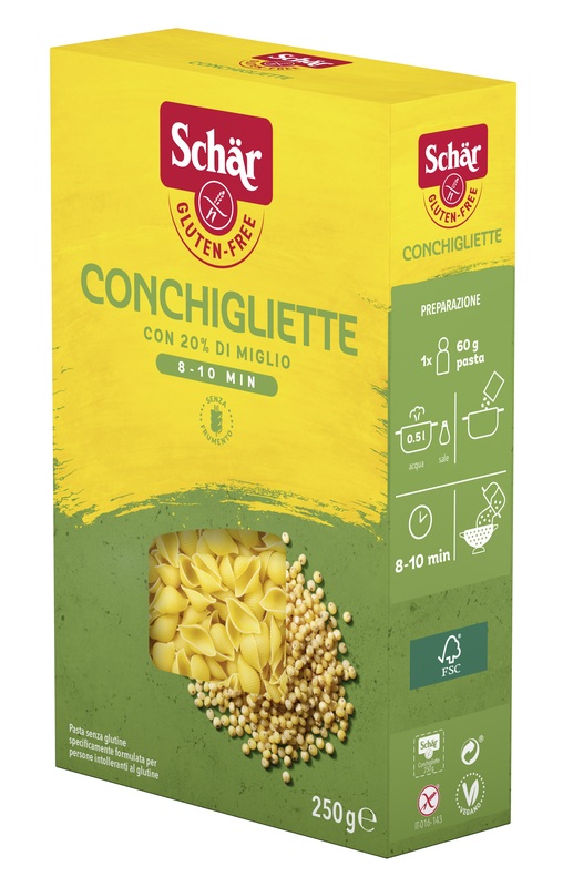 SCHAR CONCHIGLIETTE 250 G - Metafarm