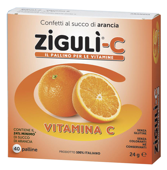 ZIGULI C ARANCIA 40 CONFETTI 24 G - Metafarm