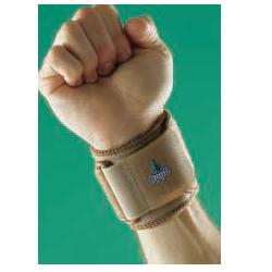 POLSIERA REGOLABILE IN NEOPRENE. AIUTA A LENIRE IL DOLORE DEL POLSO ATTRAVERSO LA PRESSIONE DELLA FASCIA. CHIUSURA CON IL GANCIO E CON LO STRAPPO COMPLETAMENTE REGOLABILE - Metafarm