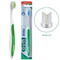 GUM ORTHO SPAZZOLINO ORTODONTICO - Metafarm