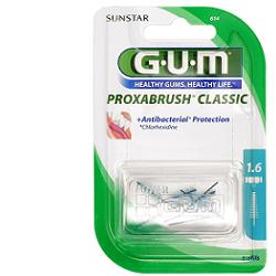 GUM PROXABRUSH CLASSIC 614 SCOVOLINO INTERDENTALE 8 PEZZI - Metafarm