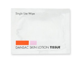 DANSAC SALVIETTA CON LOZIONE IGIENIZZANTE AREA PERISTOMALE 50 PEZZI - Metafarm