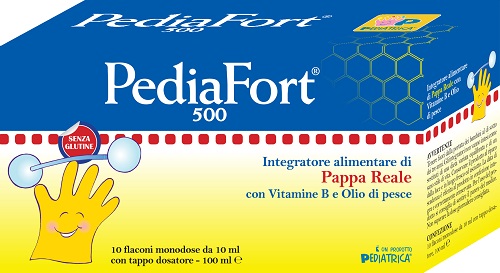 PEDIAFORT 500 10 FLACONI - Metafarm