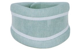 COLLARE CERVICALE SEMIRIGIDO MISURA PICCOLA PER ARTROSI CERVICALE, COLPO DI FRUSTA E TORCICOLLO. REGOLAZIONE DELLA CIRCONFERENZA TRAMITE CINGHIE POSTERIORI IN VELCRO. ALTEZZA 10CM - Metafarm