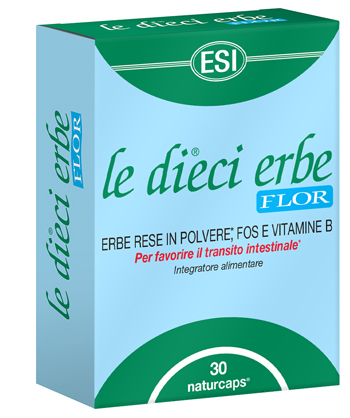 ESI LE DIECI ERBE FLOR 30 CAPSULE - Metafarm