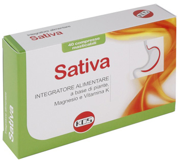 SATIVA 40 COMPRESSE MASTICABILI - Metafarm