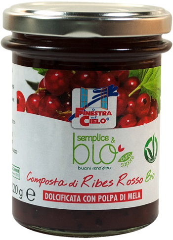 COMPOSTA DI RIBES ROSSO 220 G - Metafarm