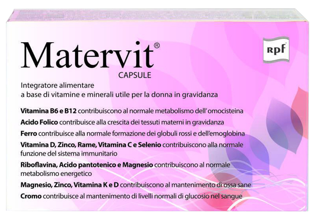 MATERVIT 30 CAPSULE - Metafarm