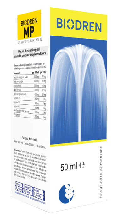 BIODREN M-P SOLUZIONE IDROALCOLICA 50 ML - Metafarm