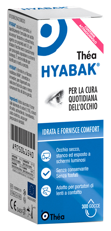 HYABAK SOLUZIONE OFTALMICA 10 ML - Metafarm