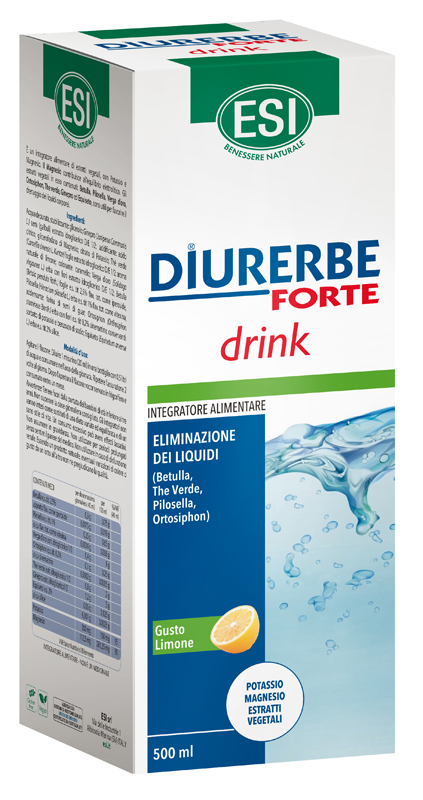 ESI DIURERBE FORTE DRINK LIMONE 500 ML - Metafarm