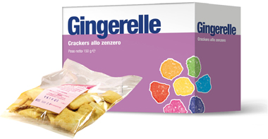GINGERELLE CRAKERS ZENZERO 150 G - Metafarm