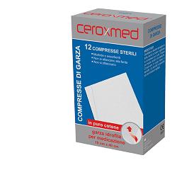 GARZA IDROFILA CEROXMED 36X40 IN COTONE 12 PEZZI - Metafarm