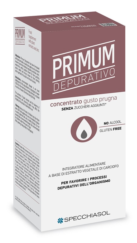 PRIMUM DEPURATIVO PRUGNA 250 ML - Metafarm