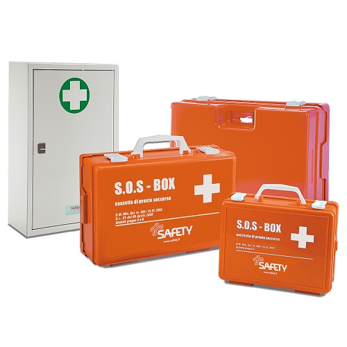 CASSETTA PRONTO SOCCORSO PLASTICA VUOTA TIPO C - Metafarm
