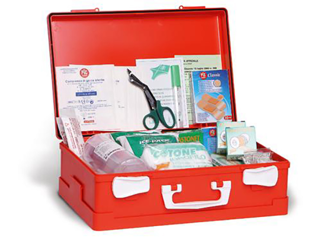 PACCHETTO DI MEDICAZIONE REINTEGRO DEL PACCO BASE COMPLETO ALLEGATO1 DM 388 DEL 15/07/2003 - Metafarm