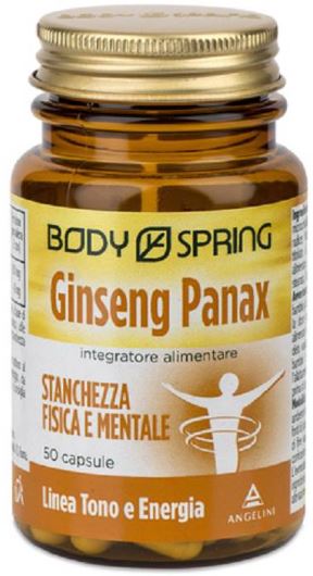 BODY SPRING GINSENG 50 CAPSULE - Metafarm