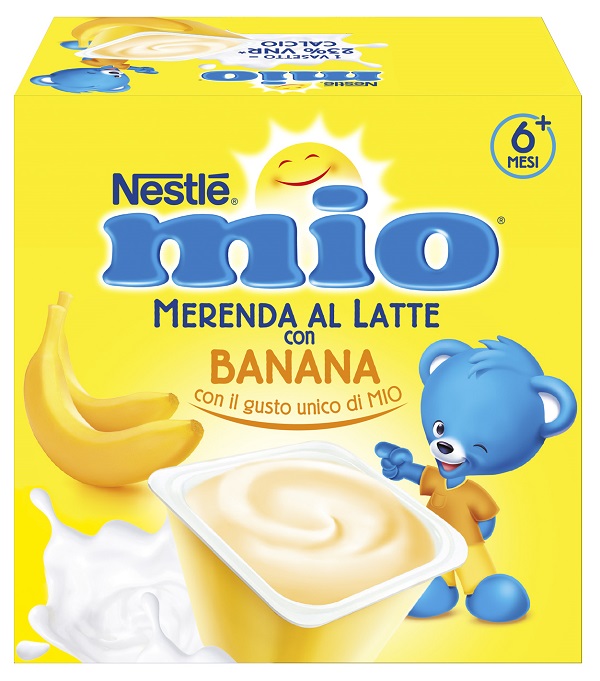 MIO MERENDA BANANA 4 X 100 G - Metafarm