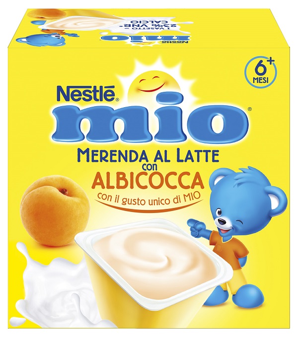 MIO MERENDA ALBICOCCA 4 X 100 G - Metafarm