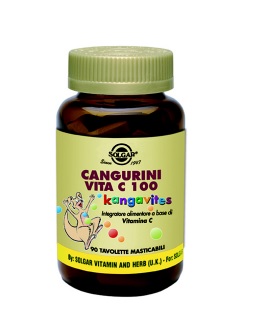 CANGURINI VITAMINA C 100 COMPRESSE MASTICABILI - Metafarm