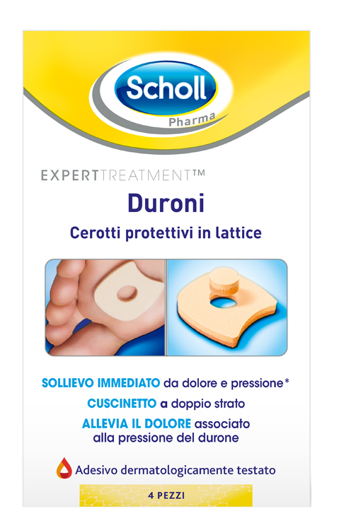 CEROTTO PROTETTIVO PER DURONI SCHOLL IN LATTICE 4 PEZZI - Metafarm