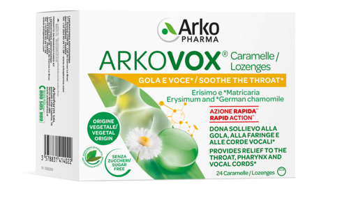 ARKOVOX MENTA/EUCALIPTO 24 CARAMELLE - Metafarm