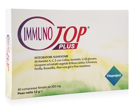 IMMUNOTOP PLUS 40 COMPRESSE FILMATE DA 300 MG - Metafarm