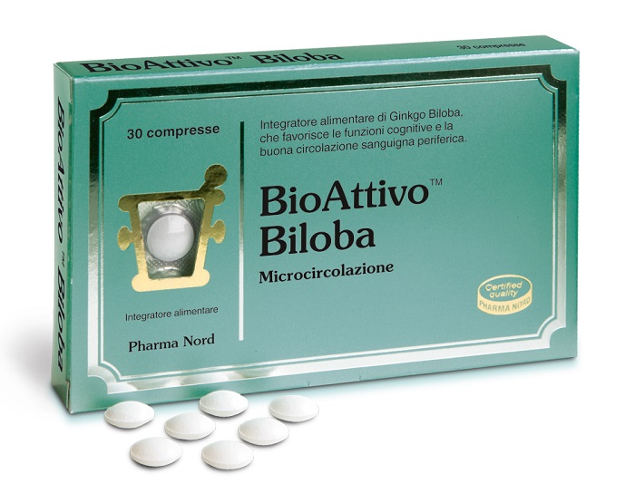 BIOATTIVO BILOBA 30 COMPRESSE - Metafarm