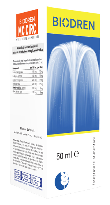 BIODREN MC CIRC SOLUZIONE IDROALCOLICA 50 ML - Metafarm