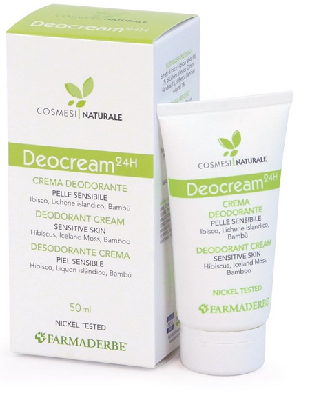 DEOCREAM CREMA DEODORANTE PELLI SENSIBILI 50 ML - Metafarm