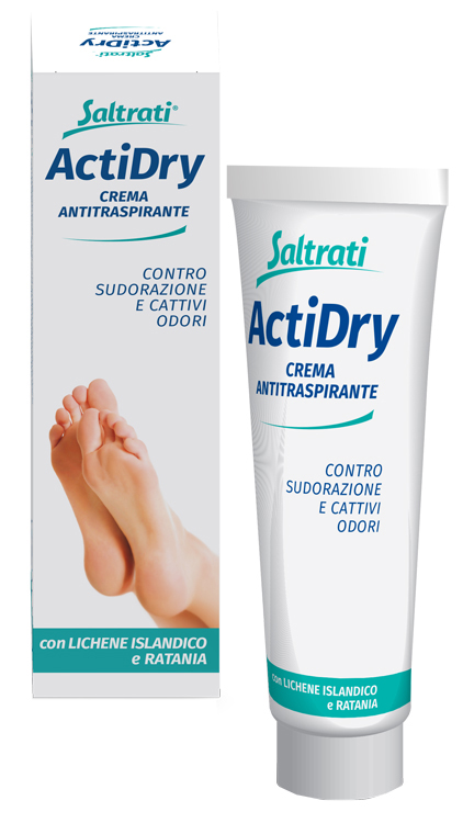 SALTRATI ACTIDRY CREMA ANTITRASPIRANTE 100 ML - Metafarm