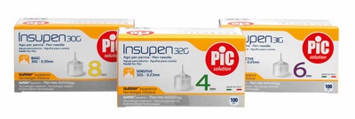 AGO PER PENNA DA INSULINA PIC 32 GAUGE 6 MM 100 PEZZI - Metafarm