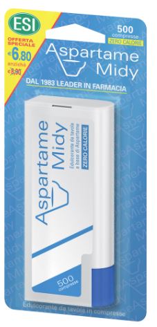 ESI ASPARTAME MIDY 500 COMPRESSE OFFERTA SPECIALE - Metafarm