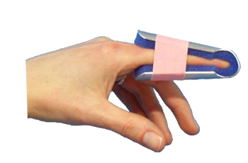STECCA PER FRATTURA DITA FARMASPLINT A CAMPANA PREFORMATA MEDIA 12 CM - Metafarm