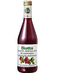 BIOTTA SUCCO DI MIRTILLO ROSSO 500 ML - Metafarm