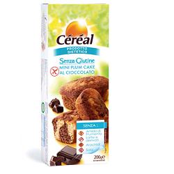 CEREAL MINIPLUMCAKE GOCCE CIOCCOLATO 200 G - Metafarm