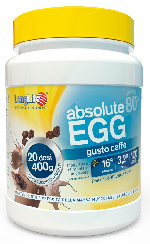 LONGLIFE ABSOLUTE EGG CAFFE' 400 G - Metafarm