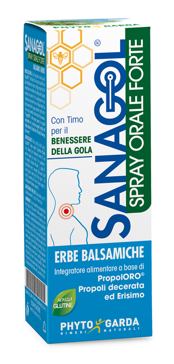 SANAGOL SPRAY FORTE ERBE BALSAMICHE 20 ML - Metafarm