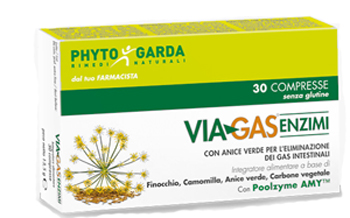 VIAGAS ENZIMI 30 COMPRESSE - Metafarm